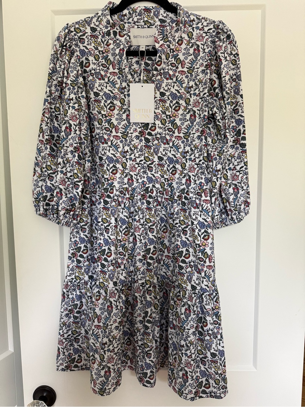 Smith & Quinn Tory Little Flowers Floral Dress M NWT